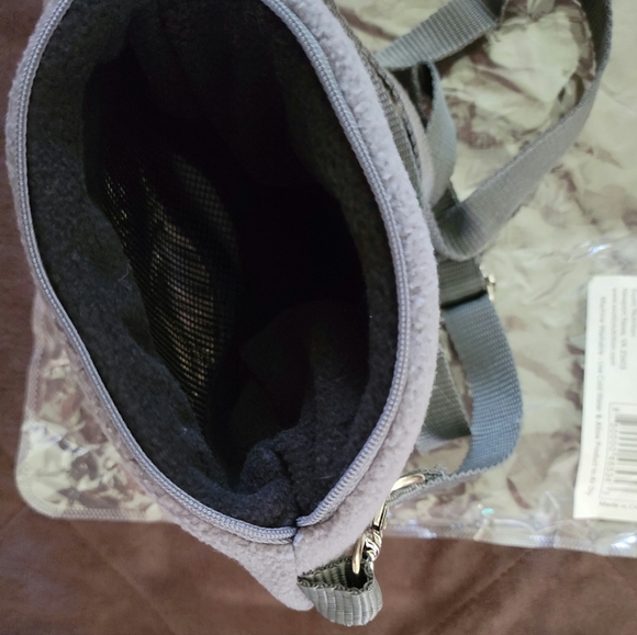 BRAND NEW Exotic Nutrition Small Animal Grey Tear Drop Carry Pouch with strap - Picture 7 of 9